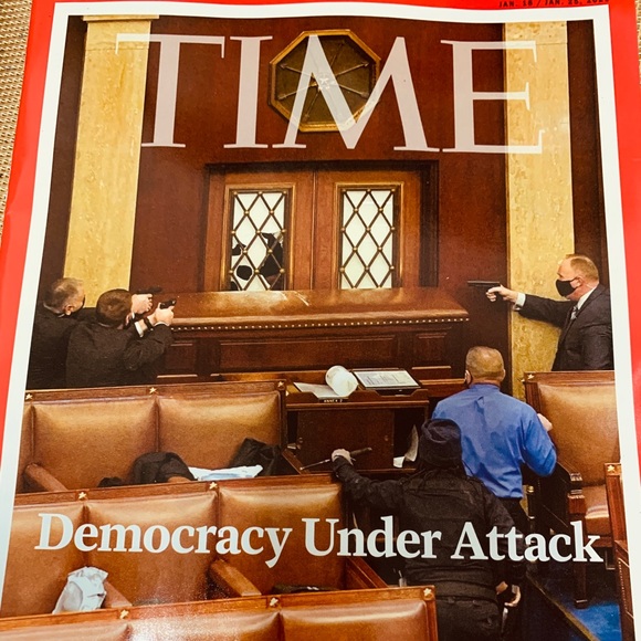 Time magazine collectible 1/18/21 NEW riot seige
